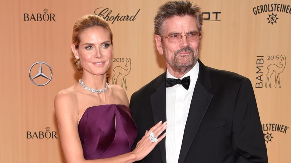 Heidi Klum und Günther Klum: Die Beziehung von Vater und Tochter soll angespannt sein.