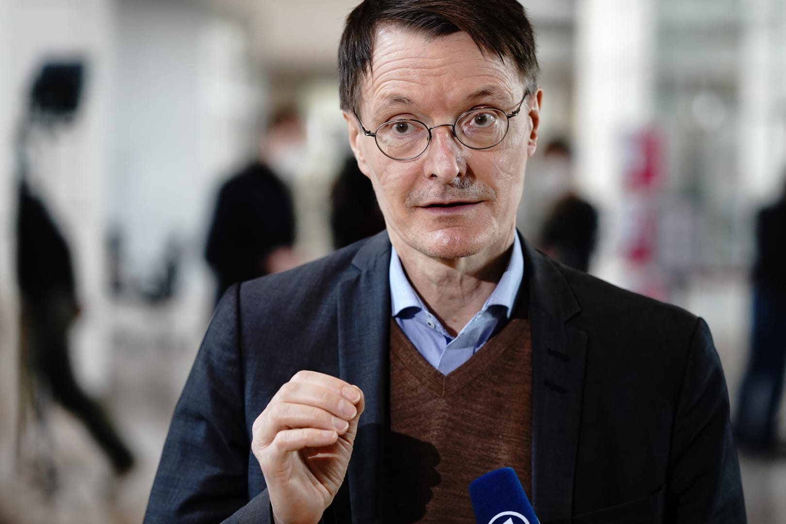 Karl Lauterbach, SPD-Gesundheitsexperte: Er zieht nun Bund und Länder in die Verantwortung.