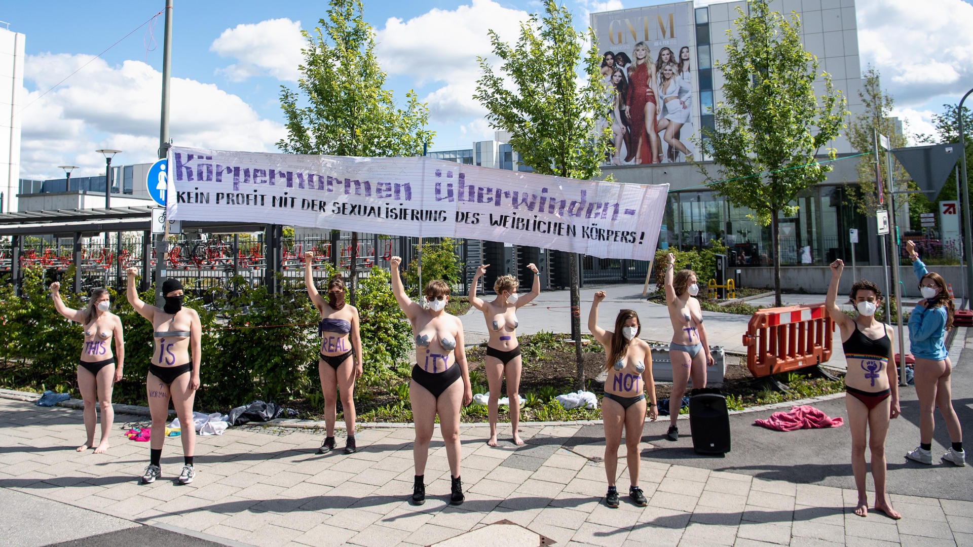 Das Finale von GNTM sorgt in München für Furore.