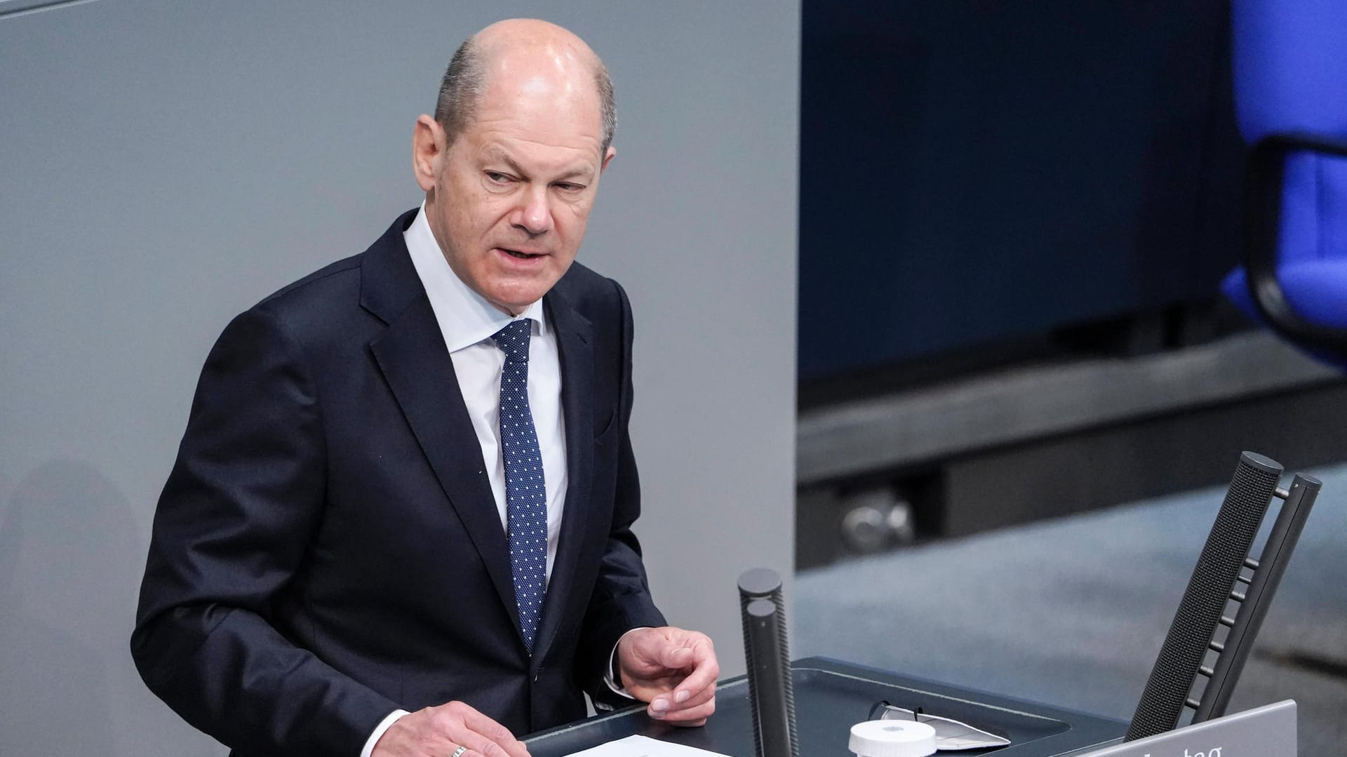 Olaf Scholz, Kanzlerkandidat der SPD: Selbst in den eigenen Reihen hatte Habecks Vorschlag für Kritik gesorgt.