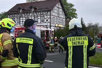 Feuer im rechtsextremen Szenetreff - Brandstiftung vermutet