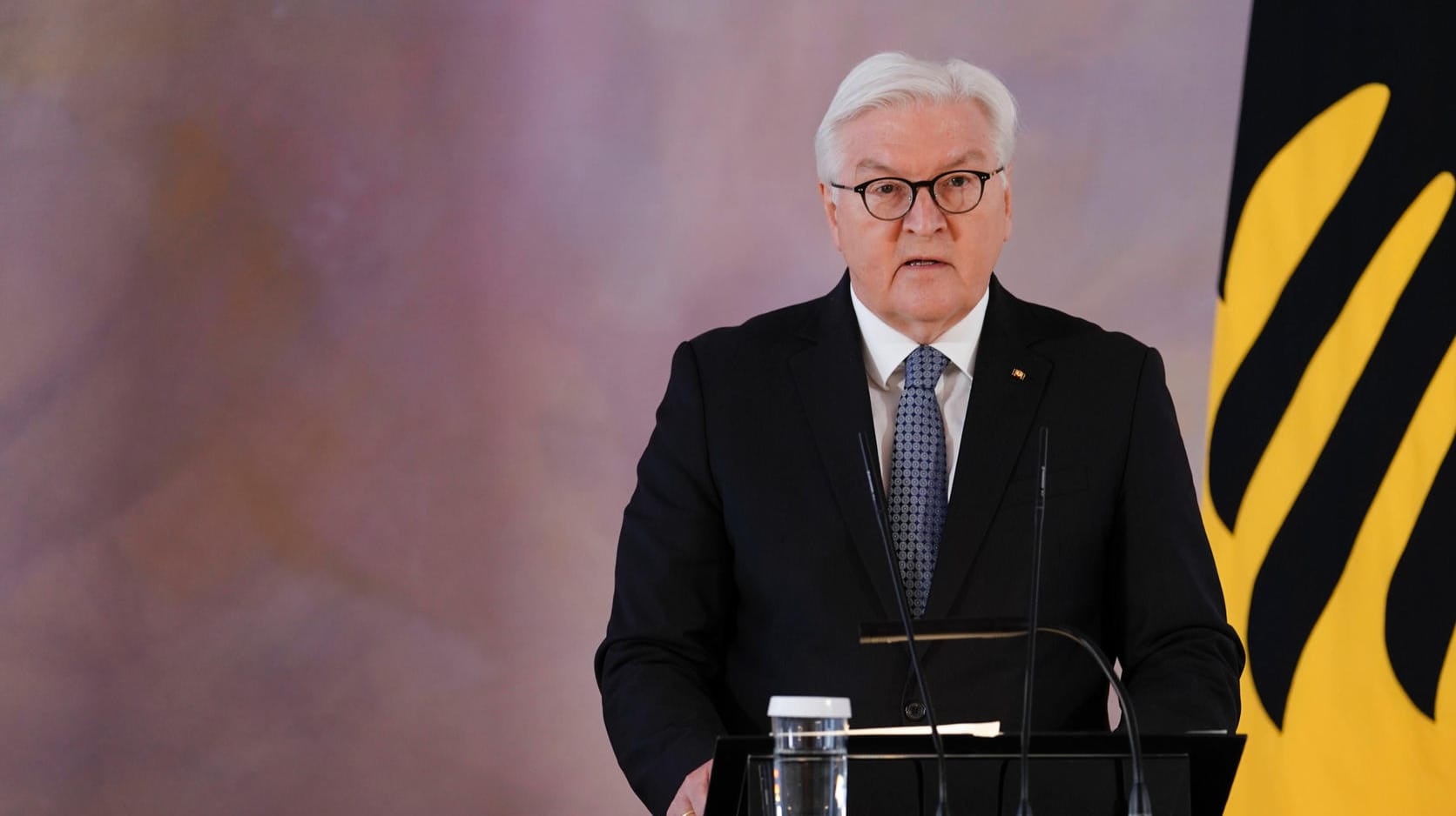 Bundespräsident Frank-Walter Steinmeier: "Ich trete nicht aus Bequemlichkeit an."