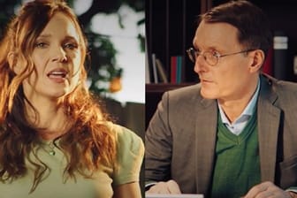 Carolin Kebekus und Karl Lauterbach: Die Komikerin und der SPD-Gesundheitsexperte haben einen Song zusammen aufgenommen.
