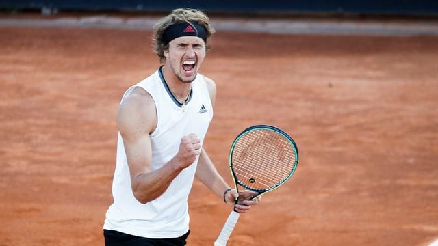 Ist vor den French Open selbstbewusst: Alexander Zverev.