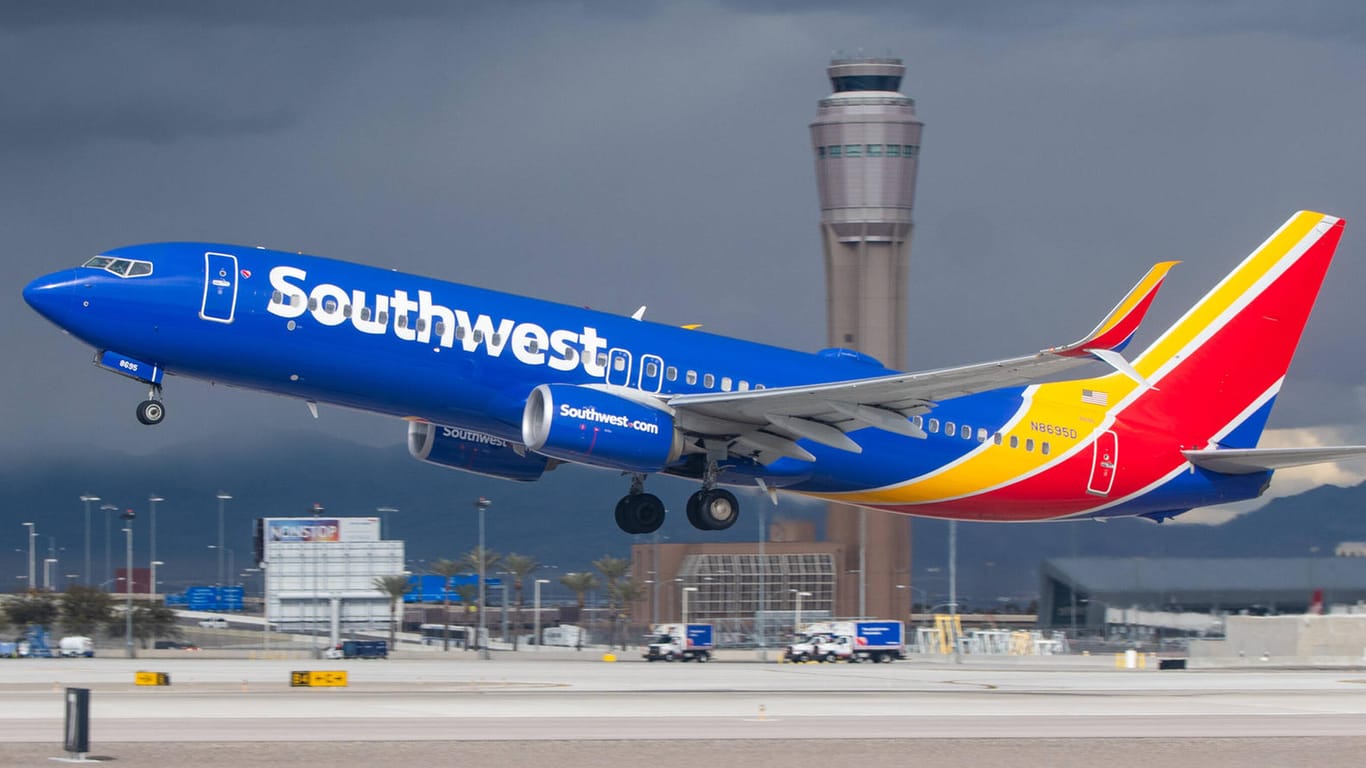Eine Boeing 737 beim Start in Las Vegas (Symbolbild): Der Flugzeugbauer hat Probleme mit Auslieferungen des Jets.