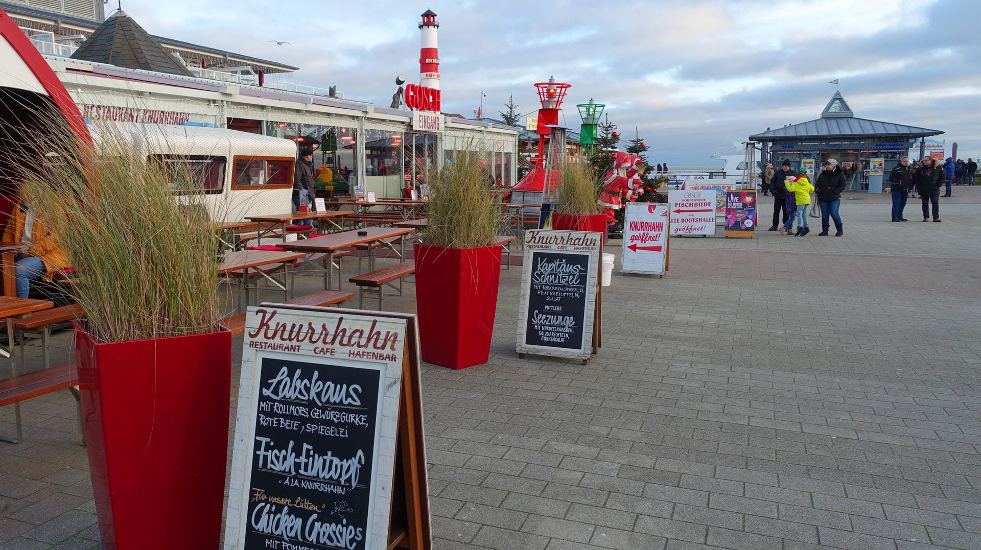 Restaurant Knurrhahn auf Sylt: In dem Restaurant sollen sich Mitarbeiter mit Corona infiziert haben.