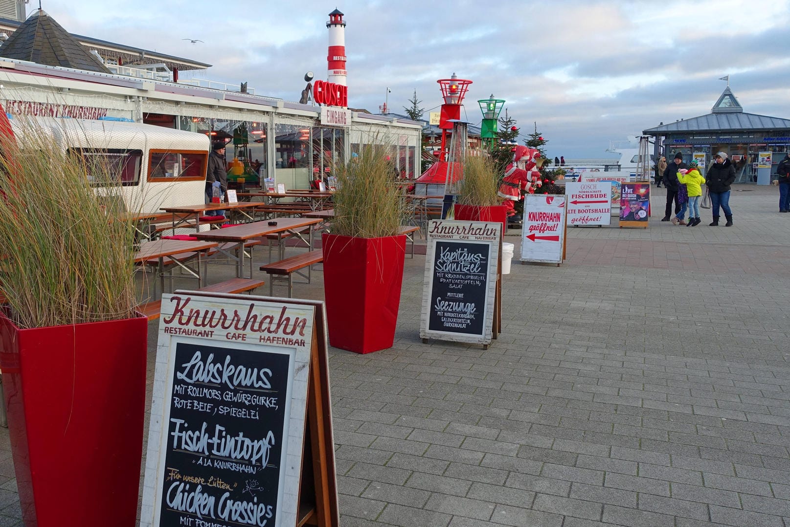 Restaurant Knurrhahn auf Sylt: In dem Restaurant sollen sich Mitarbeiter mit Corona infiziert haben.