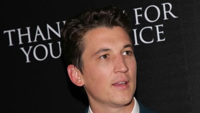 Miles Teller spielte in dem Musikdrama "Whiplash" einen jungen Schlagzeuger.