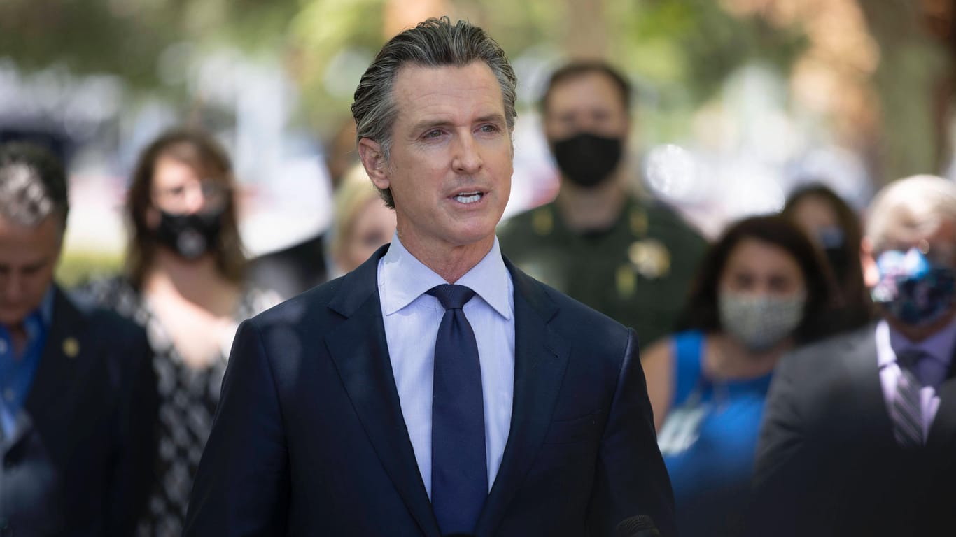 Gavin Newsom: Der Gouverneur Kaliforniens hat eine unabhängige Untersuchung auf den Weg gebracht.