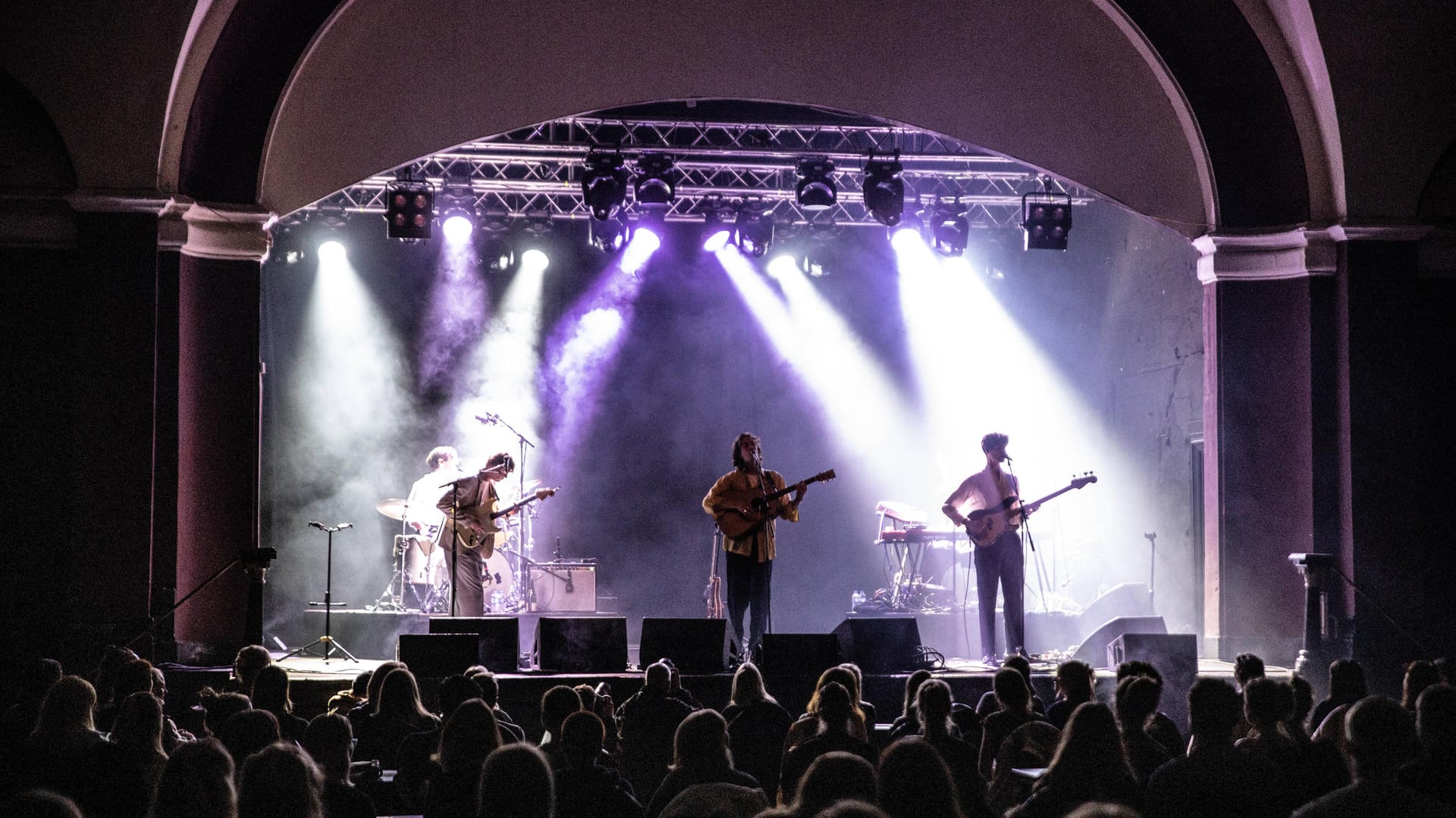 Endlich wieder Live-Musik: Das Konzert war Teil eines Modellprojektes.