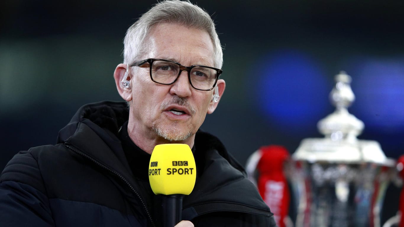 Gary Lineker: Der frühere Stürmer wird mit dem Finale der Champions League das letzte Mal als TV-Experte zu sehen sein.