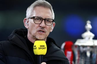 Gary Lineker: Der frühere Stürmer wird mit dem Finale der Champions League das letzte Mal als TV-Experte zu sehen sein.