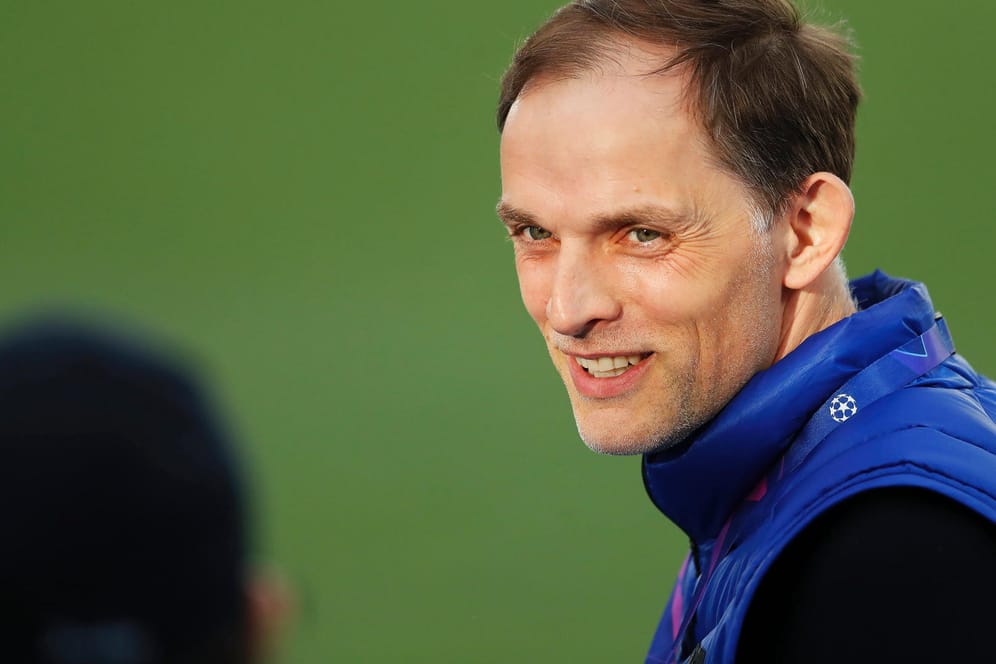 Thomas Tuchel: Der deutsche Coach greift mit dem FC Chelsea nach dem Champions--League-Titel.