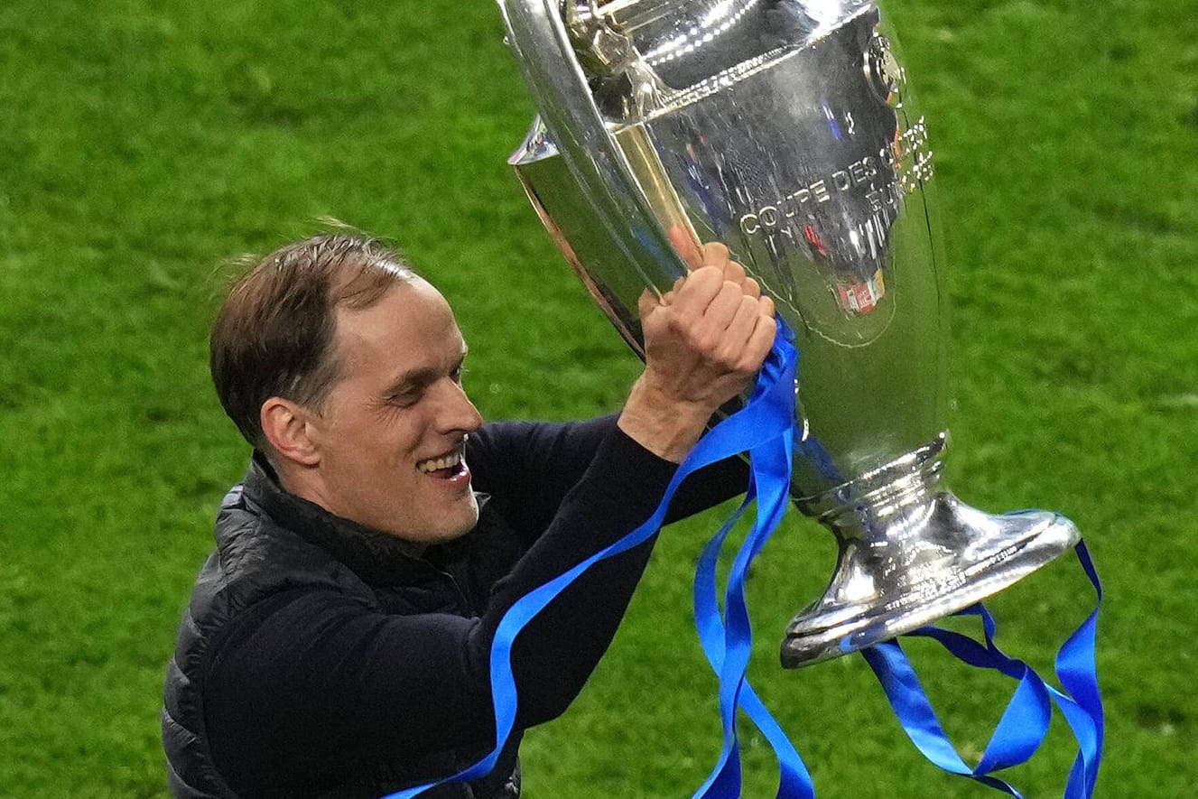 Thomas Tuchel: Für den deutschen Trainer ist der Sieg in der Champions League der bisher größte Triumph seiner Karriere.