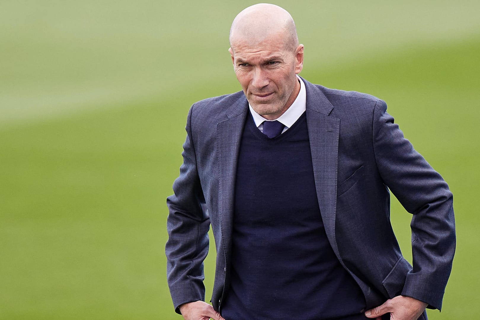 Zinédine Zidane: Der Übungsleiter gewann mit Real Madrid 2016, 2017 und 2018 die Champions League.