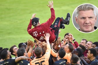 Die Bayern-Mannschaft verabschiedet Co-Trainer Hermann Gerland nach rund 30 Jahren im Verein.