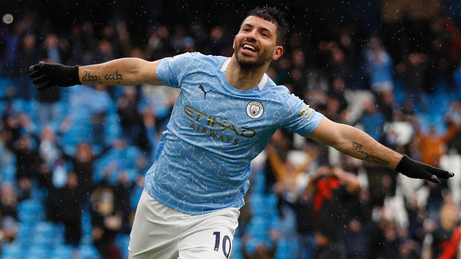 Sergio Aguero: Der Stürmer verlässt nach einem Jahrzehnt die Premier League.