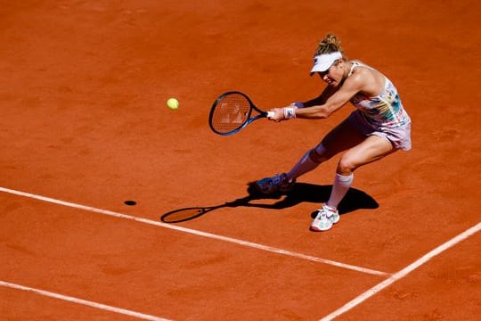 Auch Laura Siegemund schied in Paris aus.
