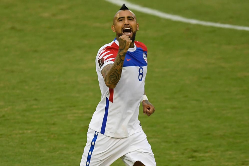 Chiles Arturo Vidal: Der Mittelfeldspieler wird die Copa América in Brasilien spielen.