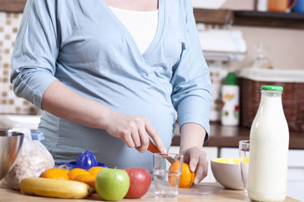Achten Sie während der Schwangerschaft auf eine gesunde Gewichtszunahme