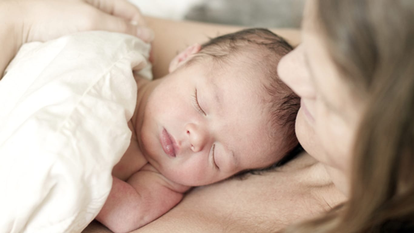 Bei rund der Hälfte aller 2013 geborenen Babys handelt es sich um das erste Kind.