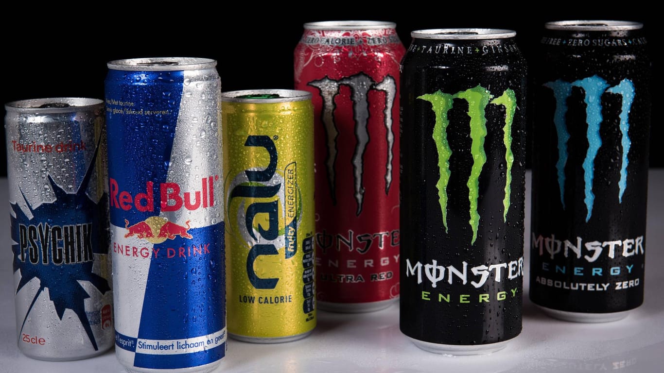 Taurin kommt üblicherweise in zahlreichen Energydrinks vor.