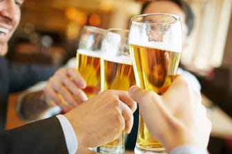 Ein kühles Bier nach Feierabend: Bier ist das alkoholische Lieblingsgetränk der Deutschen.