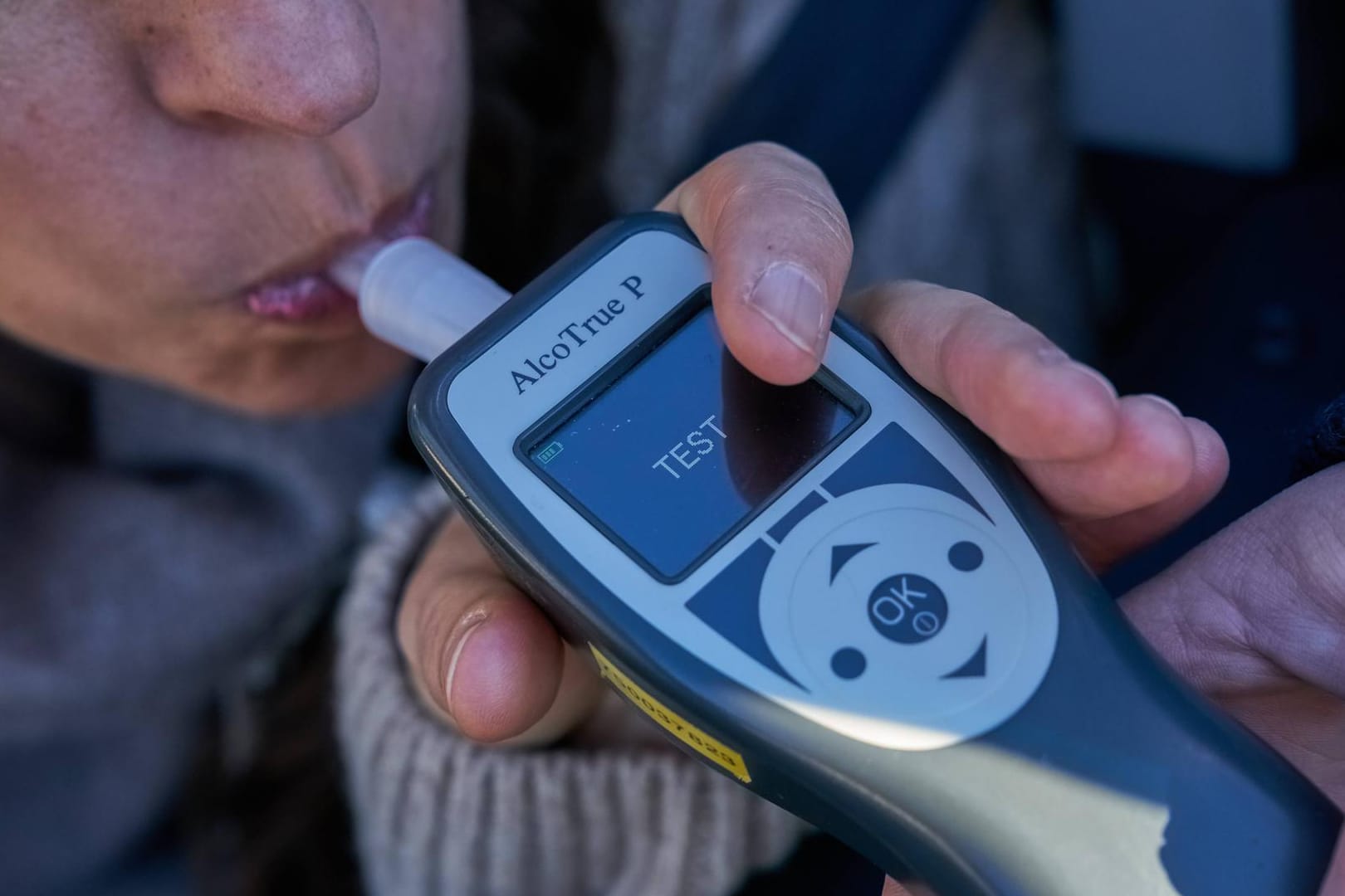 Alkoholkontrolle bei Autofahrern