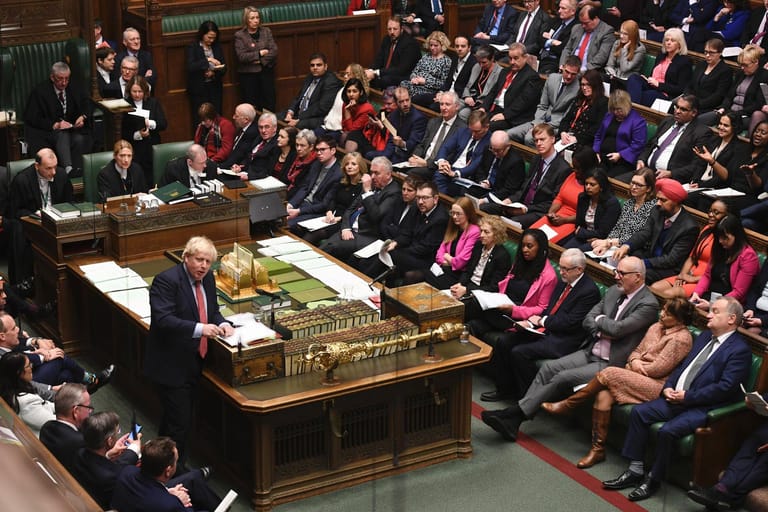 Kurz vor knapp: Am 20. Januar 2020 stimmt das britische Unterhaus für Johnsons Brexit-Abkommen. Am 22. Januar ratifizieren auch die Lords im Oberhaus den "Deal".
