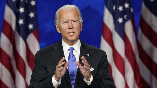 Herausforderer Joe Biden greift US-Präsident Donald Trump scharf an. Herausforderer Joe Biden greift US-Präsident Donald Trump scharf an.