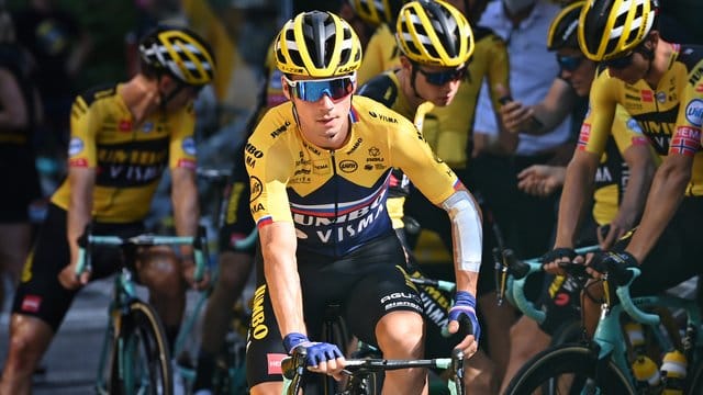 Jumbo-Visma-Kapitän Primoz Roglic rechnet sich gute Chancen auf den Tour-Sieg aus.