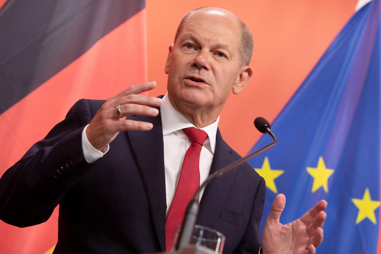 Olaf Scholz: Der SPD-Politiker wurde zum Kanzlerkandidaten nominiert.