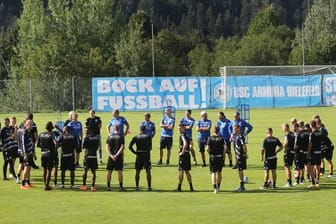 Arminia Bielefeld bereitet sich im Trainingslager in Österreich auf die kommende Saison vor.