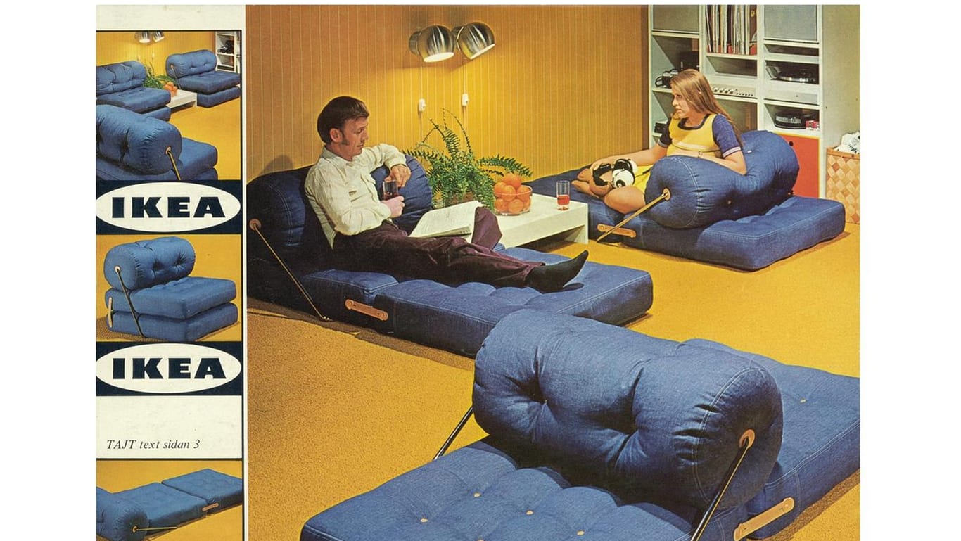 Einrichtungsideen: Auch in den 1970er-Jahren setzte Ikea auf funktionale Möbel.