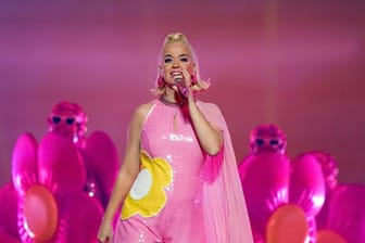 Katy Perry bei einem Auftritt in Melbourne im März 2020.