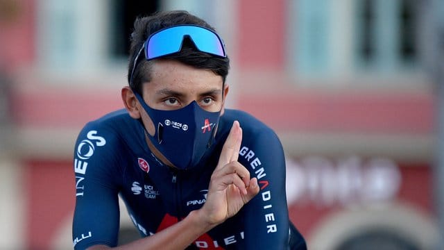 Geht als Titelverteidiger in die Tour de France: Egan Bernal aus Kolumbien vom Team Ineos.