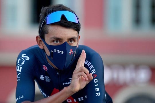 Geht als Titelverteidiger in die Tour de France: Egan Bernal aus Kolumbien vom Team Ineos.