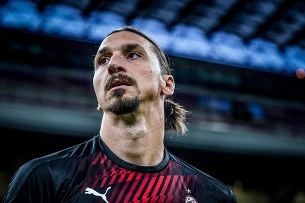 Stürmt weiter für AC Mailand: Zlatan Ibrahimovic.