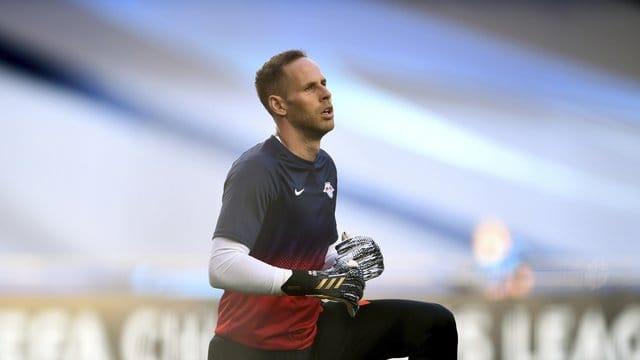 Sieht RB Leipzig titelreif: Keeper Peter Gulacsi.