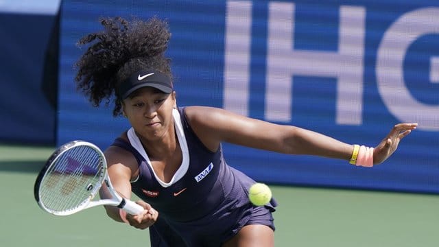 Steht in New York im Halbfinale: Naomi Osaka.