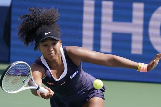 Steht in New York im Halbfinale: Naomi Osaka.