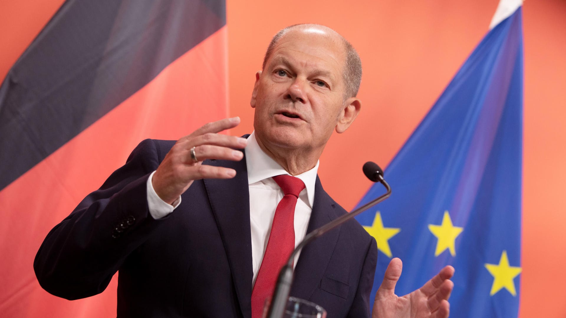 SPD-Kanzlerkandidat Olaf Scholz: Bei seiner Wahl will er Reiche höher besteuern.