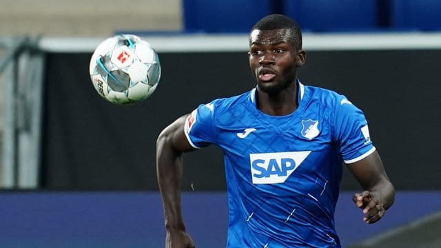 Hoffenheims Ihlas Bebou erzielte beim zweiten Test gegen Mainz das Siegtor. Hoffenheims Ihlas Bebou erzielte beim zweiten Test gegen Mainz das Siegtor.