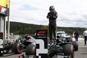 Lewis Hamilton wird schwer zu schlagen sein - die Pole holte er sich mit mehr als einer halben Sekunde Vorsprung.