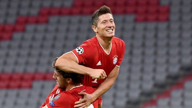 Er trifft und trifft und trifft: Bayern-Stürmer Robert Lewandowski.