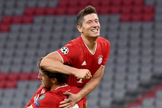 Er trifft und trifft und trifft: Bayern-Stürmer Robert Lewandowski.