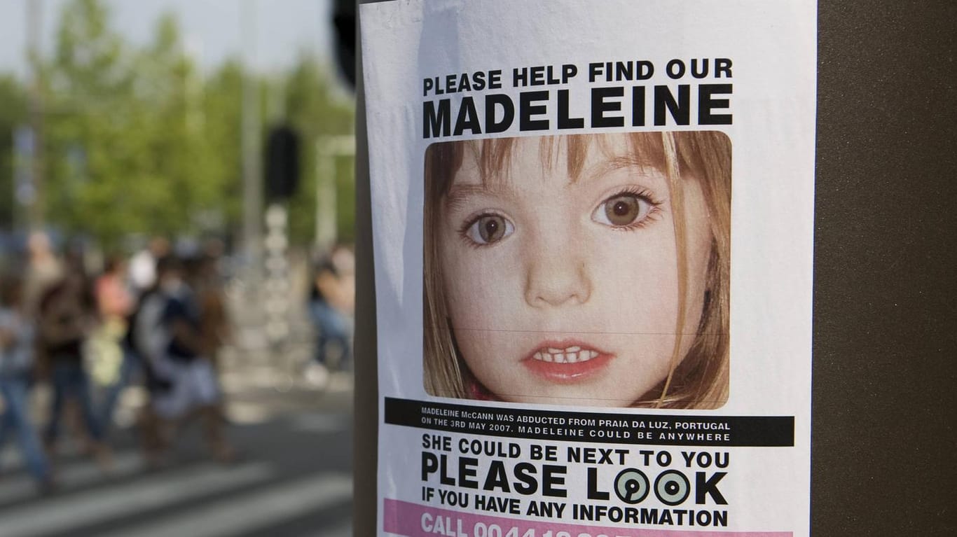 Fall Maddie: Die Ermittler hoffen auf einen Durchbruch.