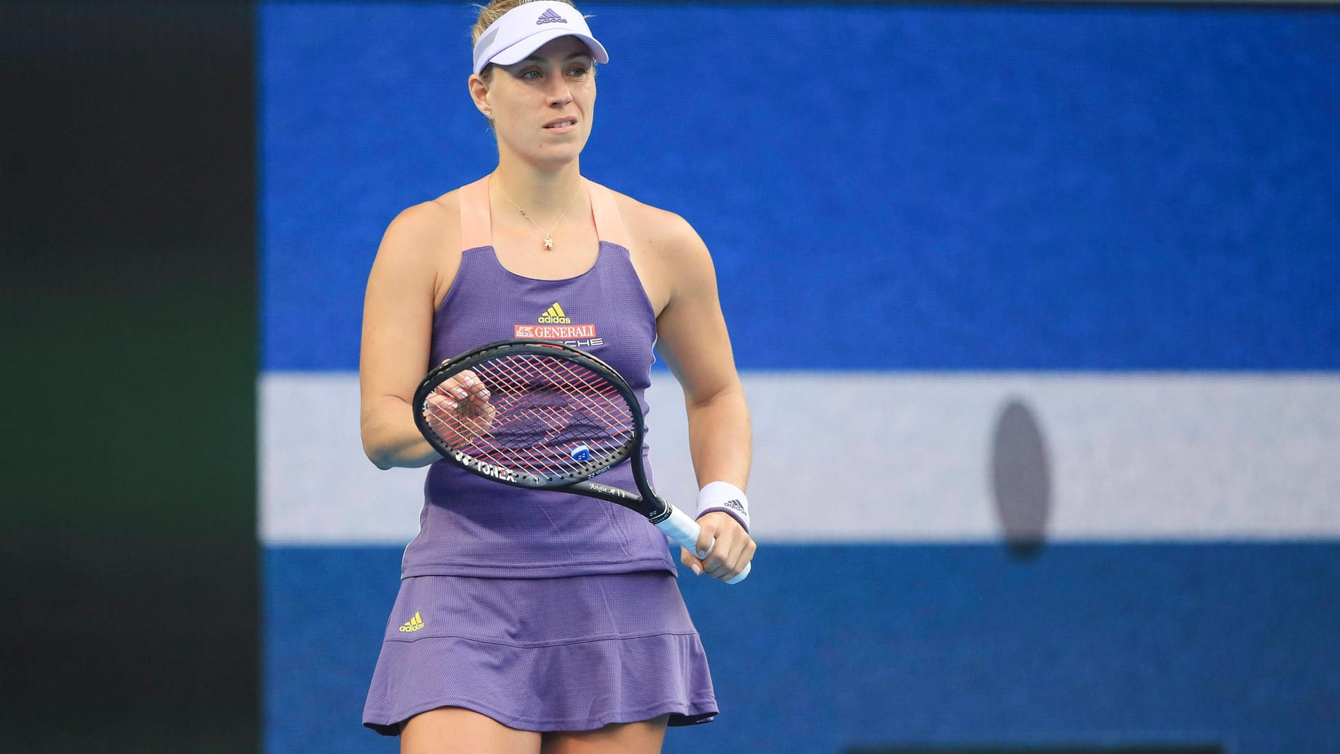 Kerber bei den Australian Open im Januar: Die frühere Weltranglistenerste hat sich erst kurzfristig für die Teilnahme an den US Open entschieden.