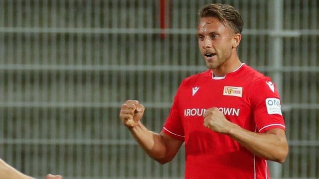 Brachte Union Berlin in Amsterdam in Führung: Marcus Ingvartsen. Brachte Union Berlin in Amsterdam in Führung: Marcus Ingvartsen.