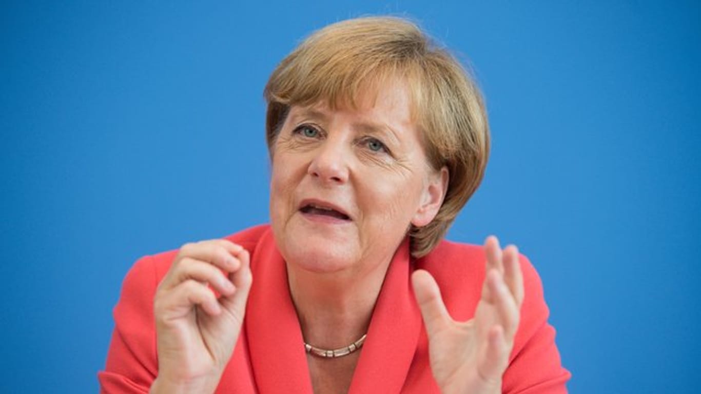 Als Angela Merkel am 31.